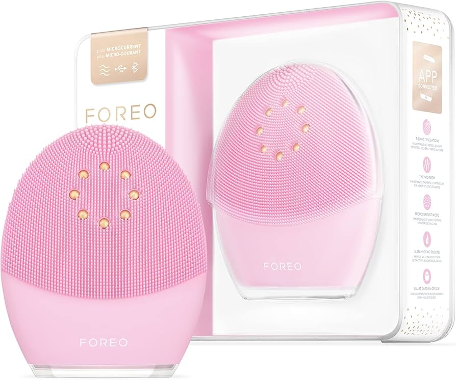 【美品】FOREO LUNA 3 FOREO LUNA 3 plus Sensitive skin - Silicone Facial Cleansing Brush